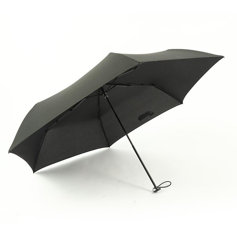 Carbon Fiber Ultra Light Umbrella Folding Portable Manual Pencil Umbrella for Sun Protection Wind Resistance and Rain Resistance