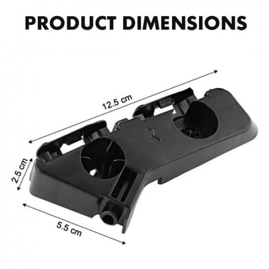 2pcs Car Front Bumper Bracket CH1067145 CH1066145 For Dodge Charger 2011 - 2014