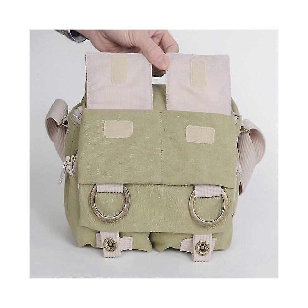 (Khaki) Professional National Geographic DSLR Camera Bag Universal for Nikon D5000 D5100 D3000 D5300 for Canon 550D 660D 500D 700d SLR-Good