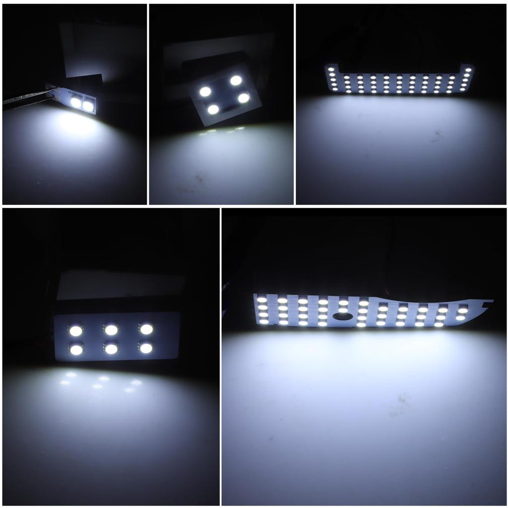 uxcell 30 Prius Interior Easy Center LED Cabin 5050S MD Car Dome Compatible with Toyota Prius LED White 1 Set Lamp, Installation, Lamp, Lamp, Durable,