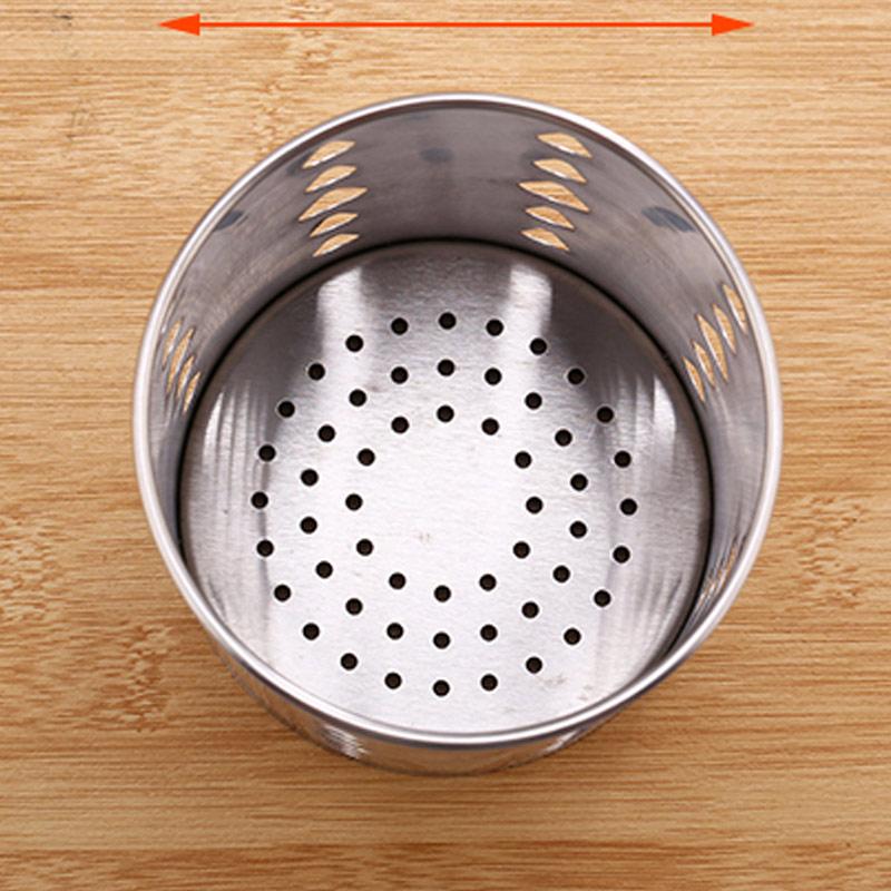 Suport pentru betisoare din oțel inoxidabil Recipient pentru vesela de bucătărie Container pentru tacâmuri Organizator pentru ustensile Linguriță Cuțit Furculiță Suport Accesorii pentru bucătărie