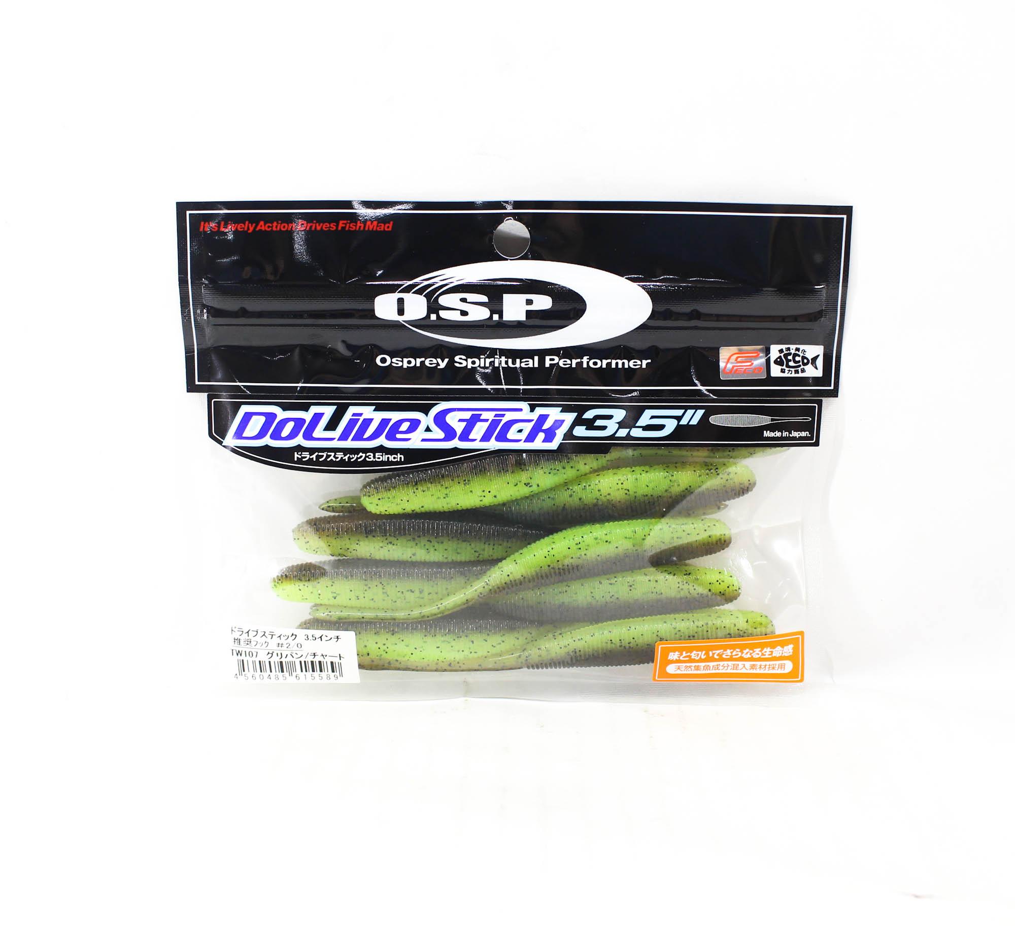 

OSP Soft Lure Dolive Stick 3.5 Inches TW107 (5589)
