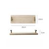 1pcs Nordic Style Storage Tray Vintage Home Decor Plate with Metal Handle Modern Desk Organizer for Living Room Kitchen Bedroom