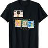 India Naam Gepersonaliseerd Grappig Wounisex Roze Regenboog India T-shirt