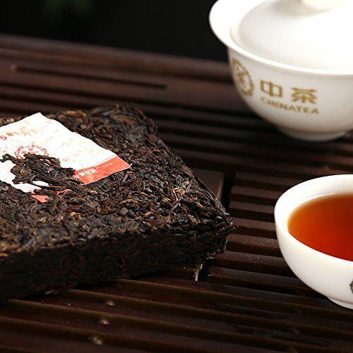 Китайский чай 7581 Четыре плитки монолитные 1000 г/упаковка пуэр выдержанный чай — фото 3