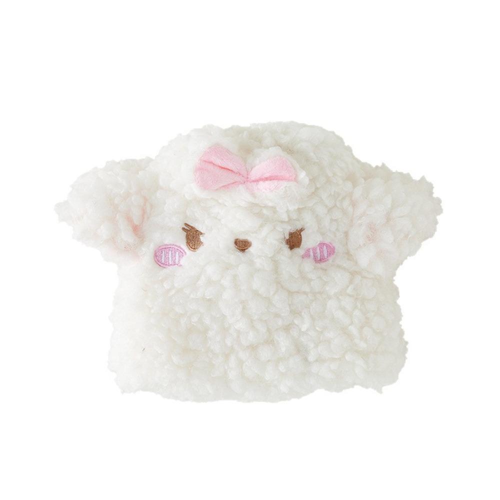 Spicy Girls Sheep Ear Leg Warmers JK Plush Boots Cover Cute Bow Foot Cover  Streetwear