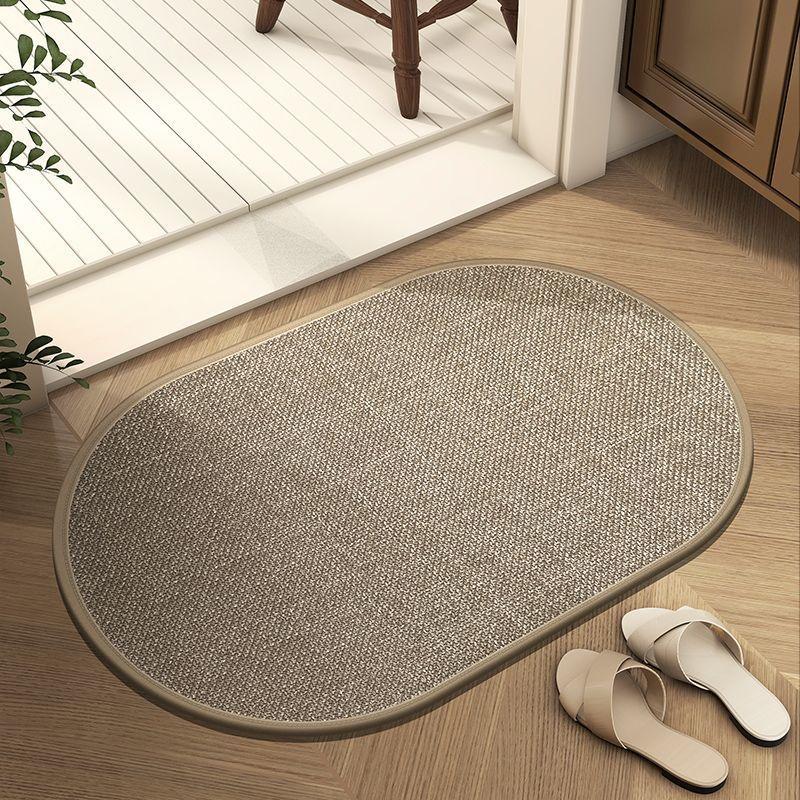 Bathroom Linen Floor Mat, Toilet, Toilet Door Strong Absorbent Non-Slip Foot Pad, Toilet Door Quick-Drying Carpet