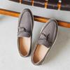 Fashion Summer Men's Loafers Casual Shoes Handmade Leather Moccasins Breathable Slip on Flats Boat Shoes Italian Mens Driving Footwear