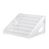 Acrylic 3/5/7 Layer Clear Acrylic Nail Polish Display Stand Nail Art UV Gel Shelf Cosmetic Eyeshadow Storage Rack Home Organizer
