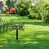 Metal Wall Art, Garden Decor, Outdoor Yard Sign, Personalized Address Stake, Housewarming Gift, Family Friend Present