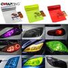 Car Light Film Customized Car Color Tint Headlight Taillight Fog Light Vinyl Film Rear Lamp Tinting Films Exterior Accessory