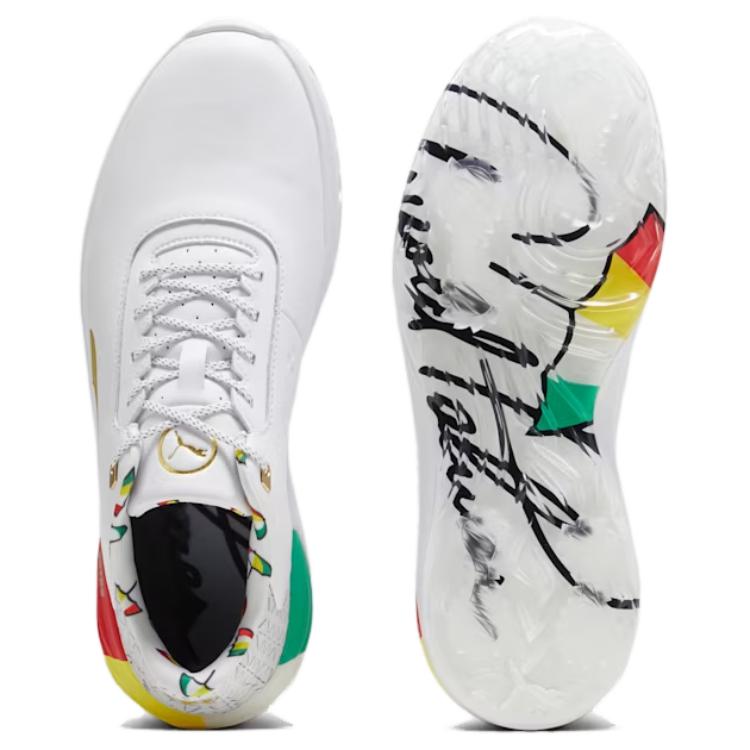 Arnold Palmer X Puma Phantomcat Nitro White Gold Men Sneakers 309782-01