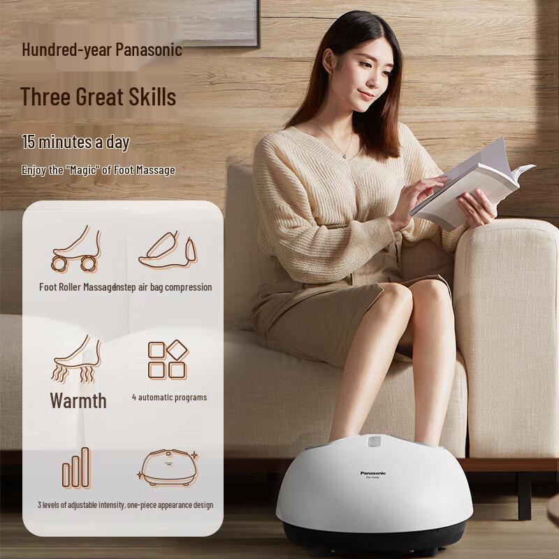 Panasonic DA80 Foot  Leg Massager with Heat Therapy CN plug (adapter included)
