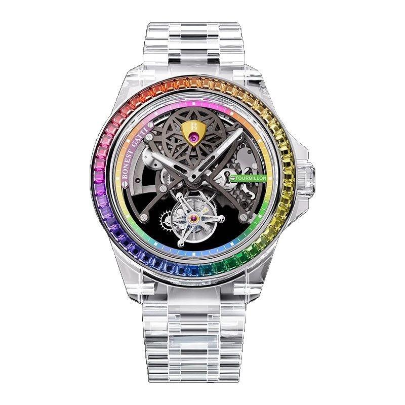 Swiss True Tourbillon Automatic Luminous Waterproof Men's Watch