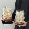 Transparent Glass Cloud Cup for Iced Drinks, Lattes, Juices, Water, and More