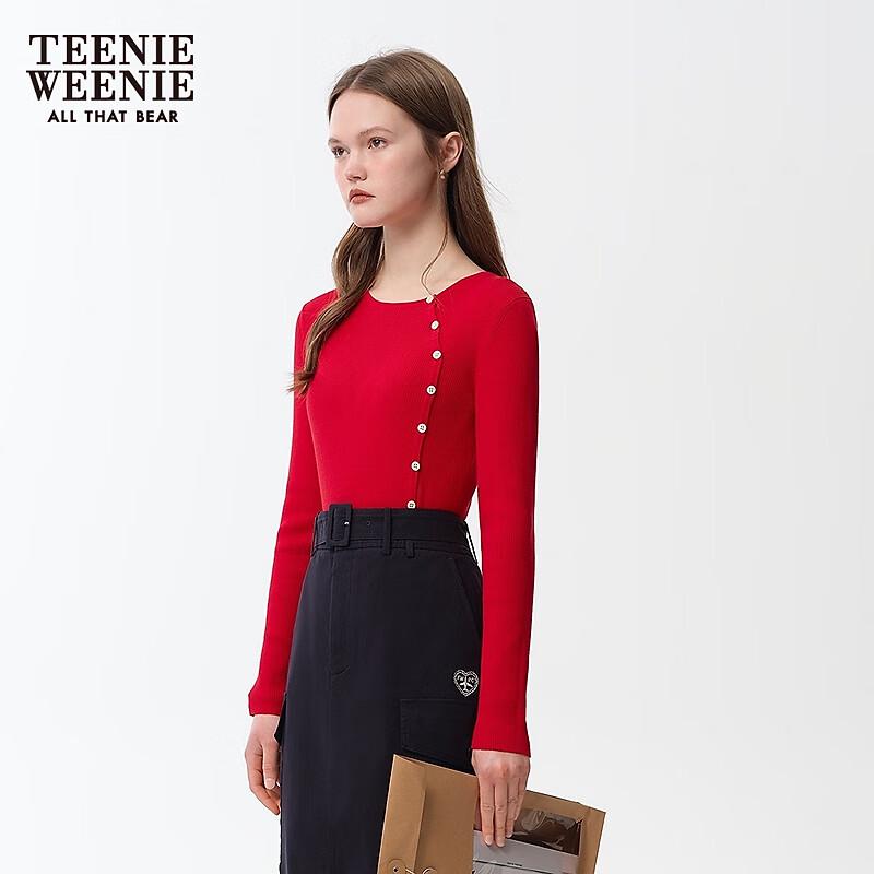 Teenie Weenie Women's Bear Knit Cardigan