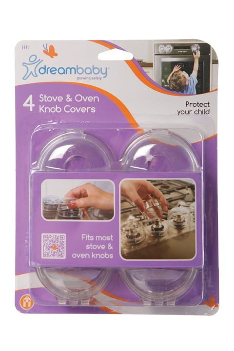 Dreambaby Nakładka Zabezpieczająca Pokrętła Kuchenki - 4 Szt