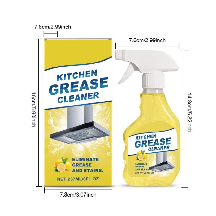 Degreasing Kitchen Cleaner Neutralizes Kitchen Odors While Removing Oil Stains Safe For Fast Drying