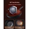 Chui Da Huang 30cm Nitrided Cast Iron Wok