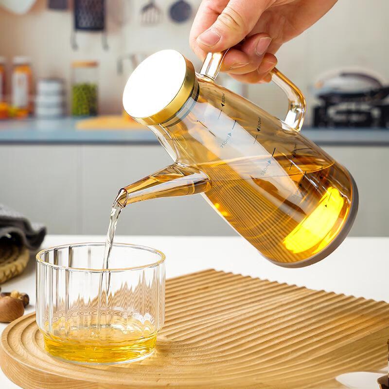 Ruhan Linuo Champagne Glass Oil Dispenser Set, 800ml