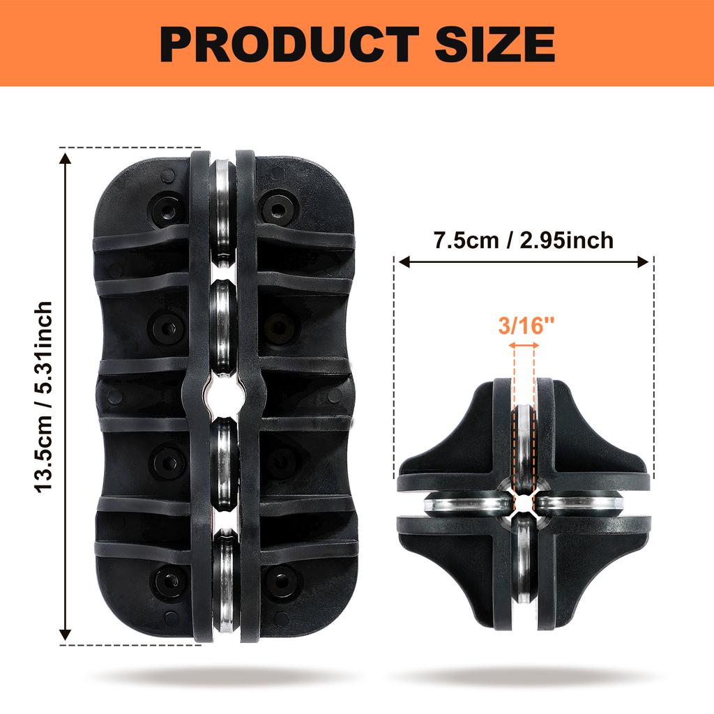 Handheld Tubing Straightener 3/16inch 1/4inch Portable Pipe Straightener Tool Sturdy Brake and Fuel Line Straightener Hand Tool