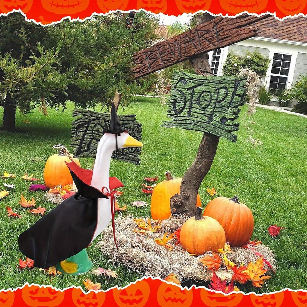 Halloween Porch Outfit Witch Clothes For High Cement Or Plastic Costume For Yard Outdoor Garden Patio Dress Up Concrete Statue Holiday Decor