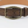 American Retro Women'S Belt Pattern Embossed Ethnic Style Belt, High-End Court Style