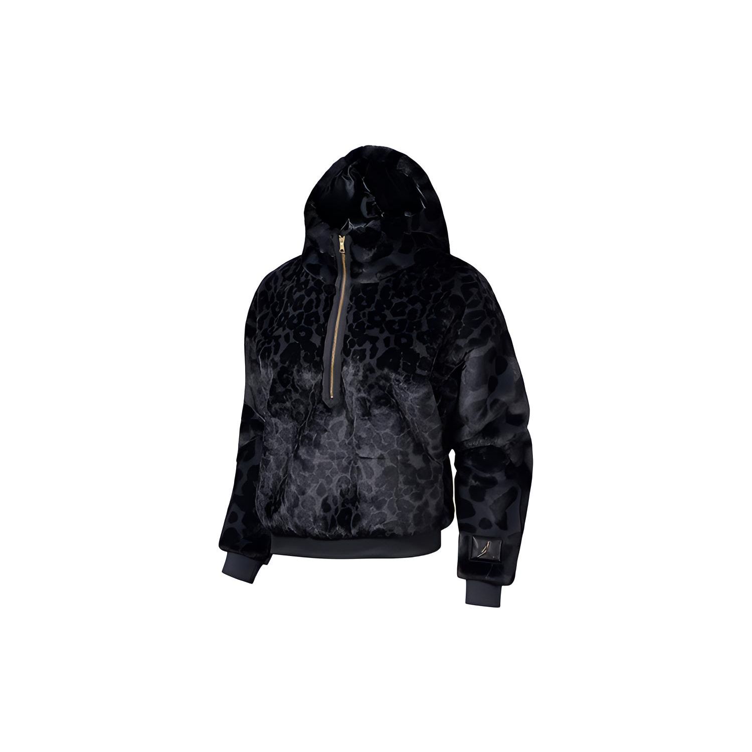 

Jordan Повседневная удобная толстовка с капюшоном и полумолнией, женская толстовка темно-дымчато-серого цвета CW6482-070 XS