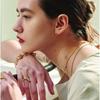 Unique Personality, High-End Metal Plain Ring, Two-Ring Gold And Silver Contrasting Color Ring, Niche Fashion Simple Light Luxury Ring