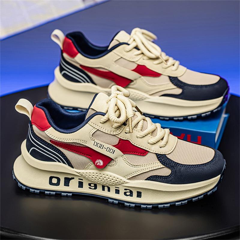 

Мужская обувь новая летняя сетчатая дышащая повседневная универсальная увеличивающая рост гонконгский трендовый бренд спортивные папины трендовые туфли 41 [Collection plus purchase, spot quick hair]