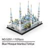 More styles Creative Mosque Famous Architecture Building Block Model Sets Bricks Toys Collection For Kids and Adults Gifts