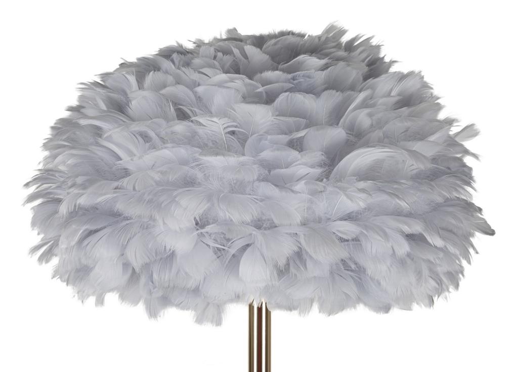 Floor Lamp Feathers Slim Grey Cm Ø 43X170