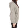 Adidas Word Sweatshirt JSY18 Silver Pebble Size M Women's Full-Zip Hoodie, (IM8737),