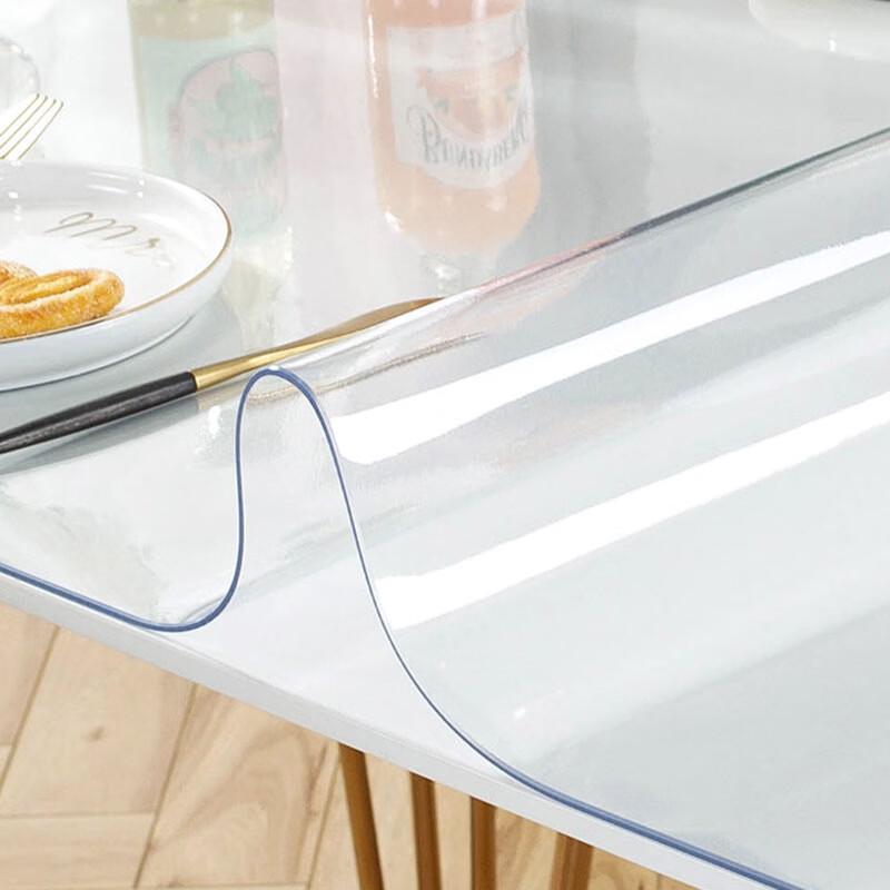Transparent Soft PVC Dining Table Mat