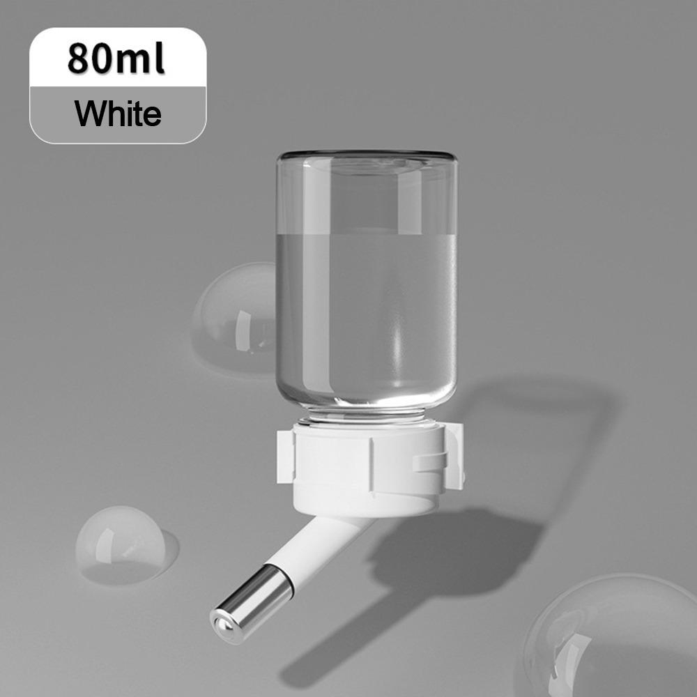 Transparent Hamster Water Dispenser Hanging Design Leakproof Pet Waterer Bead Head Small Animals Drinking Bottle