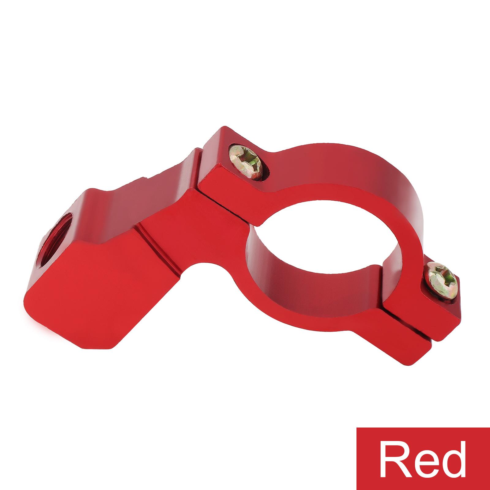 

Motorcycle Rear View Mirror Bracket Mount Adapter Holder Clamp CNC Aluminum 22mm Handlebar for Motorcycle Scooter ATV красный