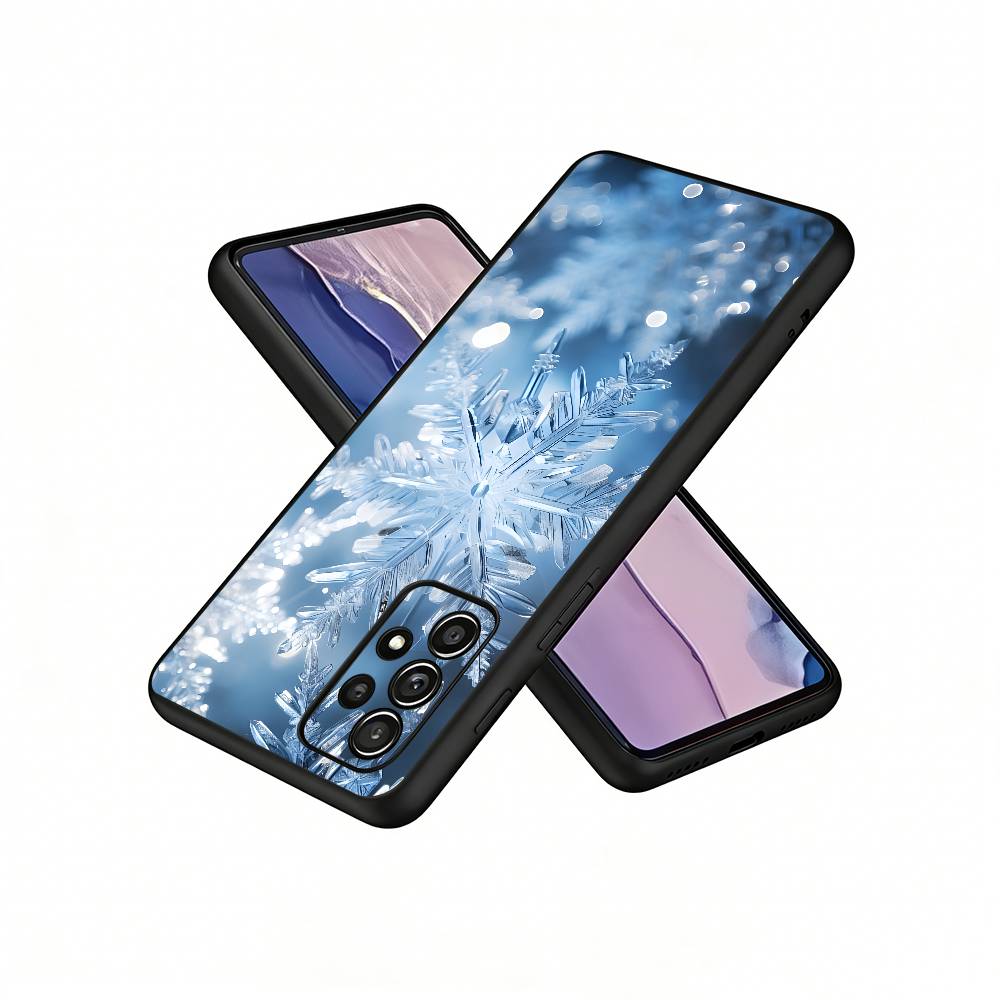 

Красивый чехол Снежинка для Samsung A21 31 51 53 71 20 22 30 32 42 50 10 11 4G 5G Samsung A02