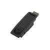 Black Compression Electrical Cabinet Door Lock  Zinc Alloy Push Button Latch with Key Durable Car Door Plane Locks FS