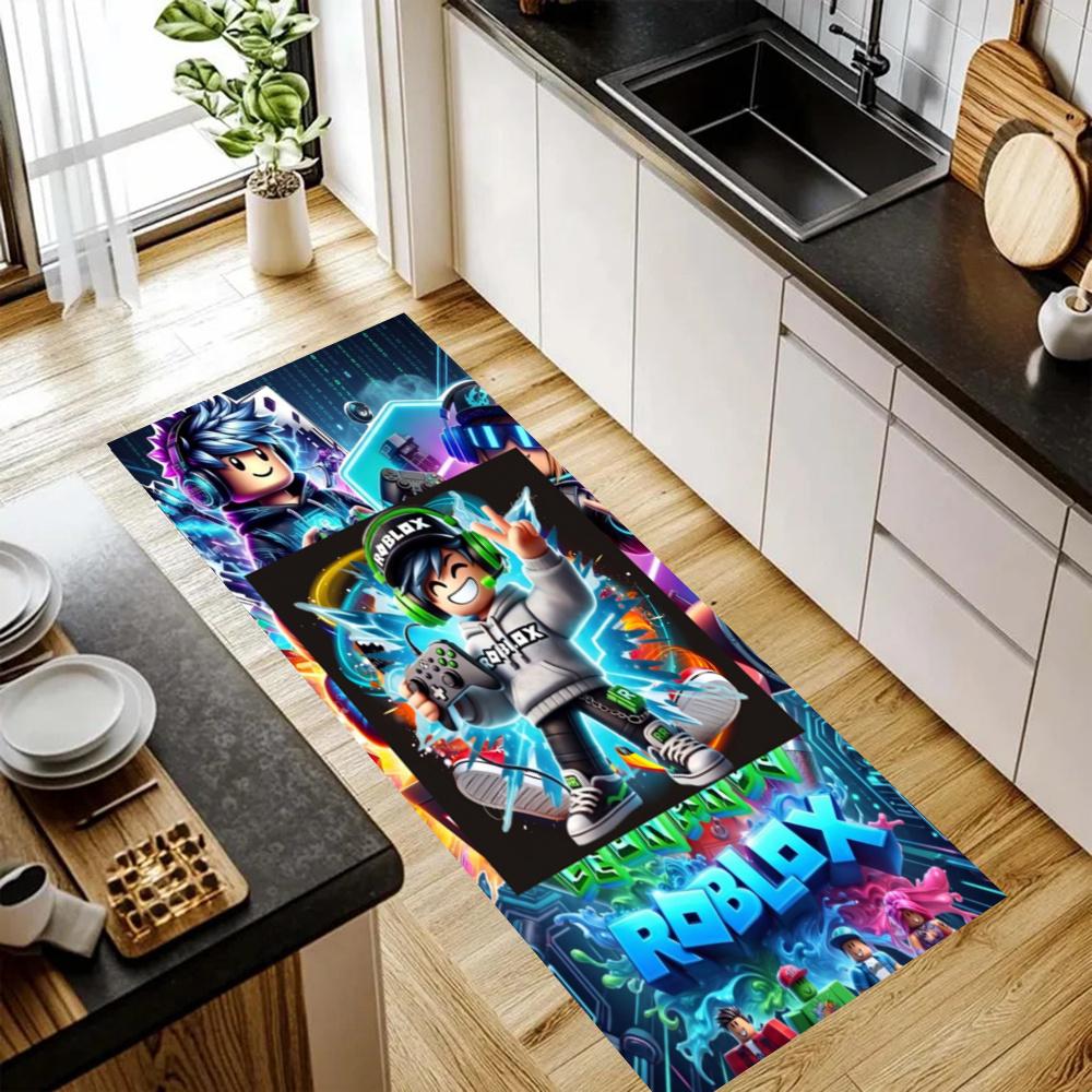 Roblox Nonslip Kitchen Mat Floor Carpet Rug For Indoors Outdoors Home Decor Room Supplies Spring Decor