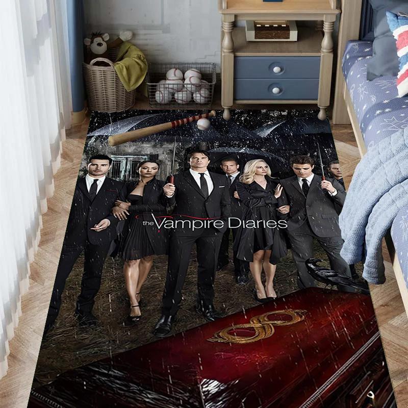 Vampire Diaries: Rainy Night Gathering carpet Suitable for all seasons Home Decor Room Christmas gifts Dormitory decoration