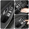 BAAU1 2025 Hot For BMW 3 Series G20 2020-2024 Car Front Door Armrest Window Switch Panel Trim Protect Accessories Auto Inner Door Hand