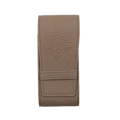 PU Leather Watch Pouch for Travel Soft Lined Single Watch Storage Case Wristwatch Organizer for Daily Use and Trips