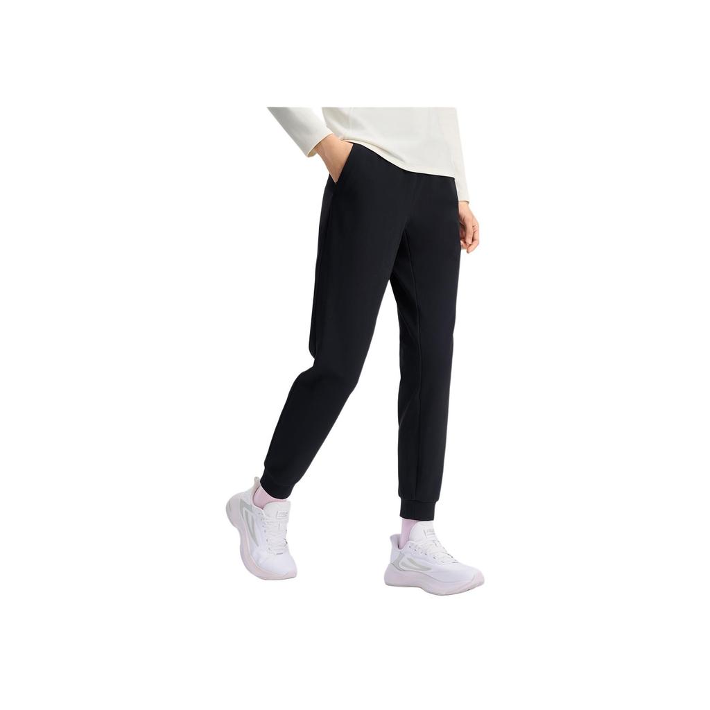 New FILA Fitness Knitted Sports Pants Women's Pitch Black A11W511606F-BK