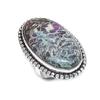 Ruby Fuchsite Gemstone 925 Sterling Silver Jewelry Ring Size 8