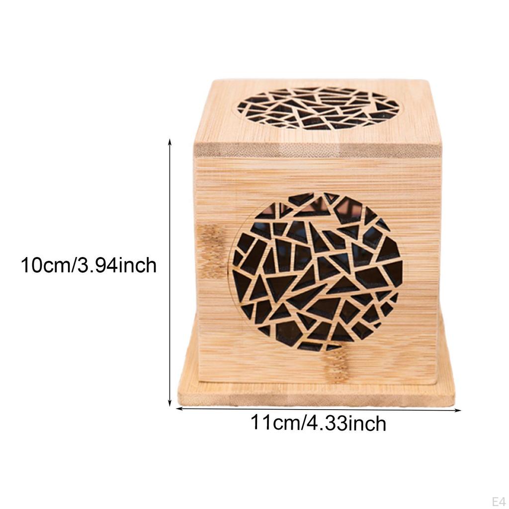 Burner Collectible Holder Bamboo Ornament for Tabletop Centerpiece Tea Room Meditation