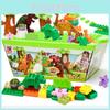 40pcs Dinosaur Assembling Building Blocks Set Children Festivals Toys Gifts