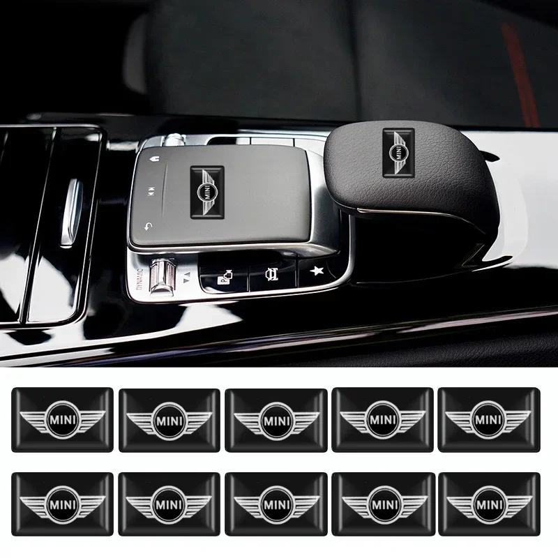 Car Steering Wheel Center Console Window Button Decals for BMW Mini COOPER WORKS JCW F56 F55 F60 R50 R52 R56 R55 R61 Decoration