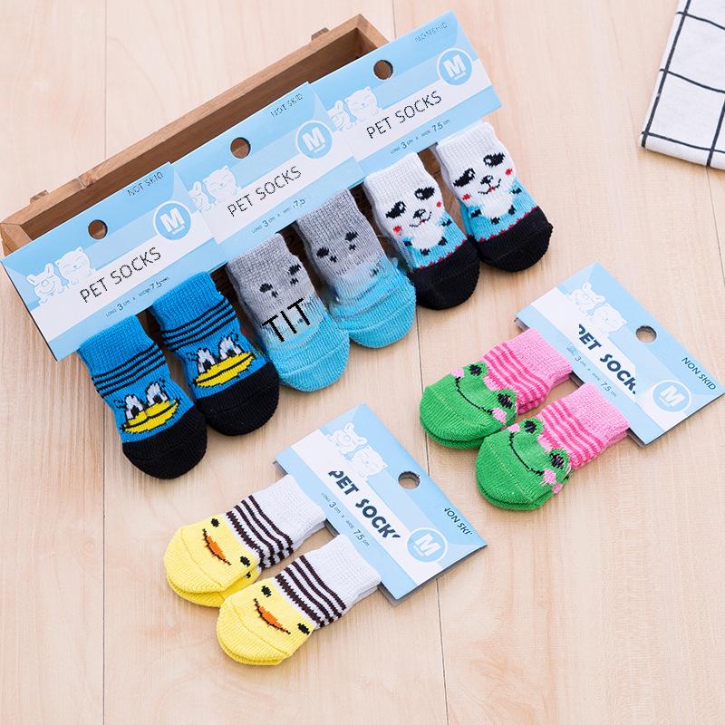 Anti-Scratch Teddy Dog & Cat Socks - Protects Against Dirt and Scratches