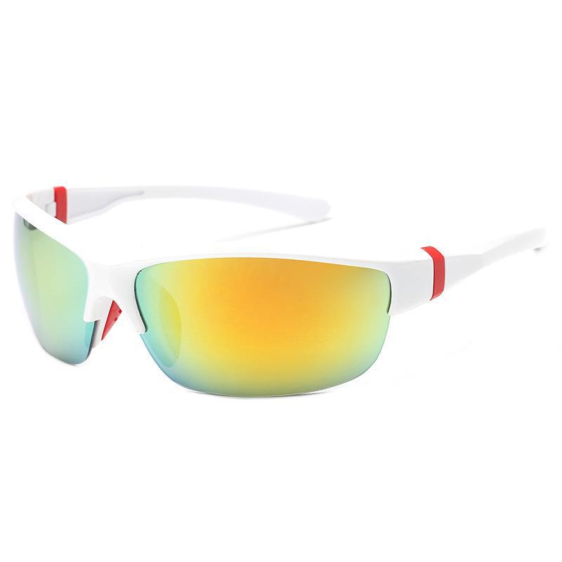 Grenzüberschreitende Neue Sonnenbrille Herren Outdoor Sportbrille Großhandel Radfahren Winddicht 8222 Damen
