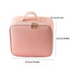 Adjustable Cosmetic Organizer Bag Waterproof Makeup Artist Bag  Travel Use